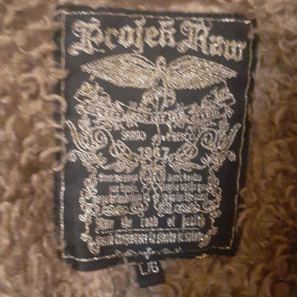 Sweater knit Cream hoodie - Picture 4 of 6